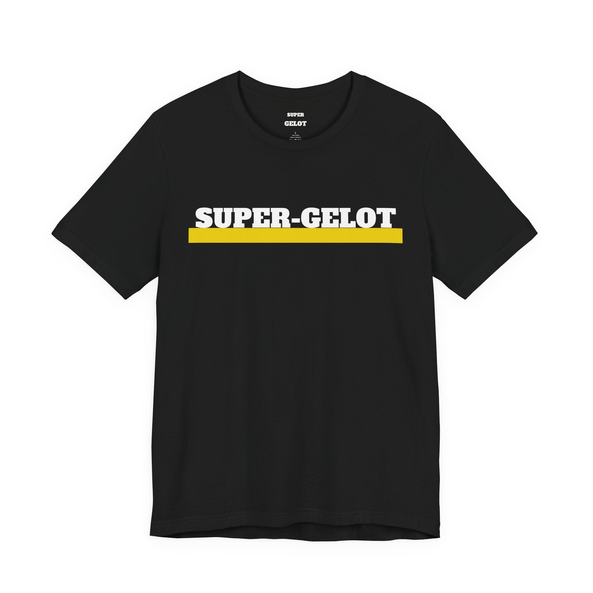 Super-Gelot T-Shirt — Retro Bold Logo Tee