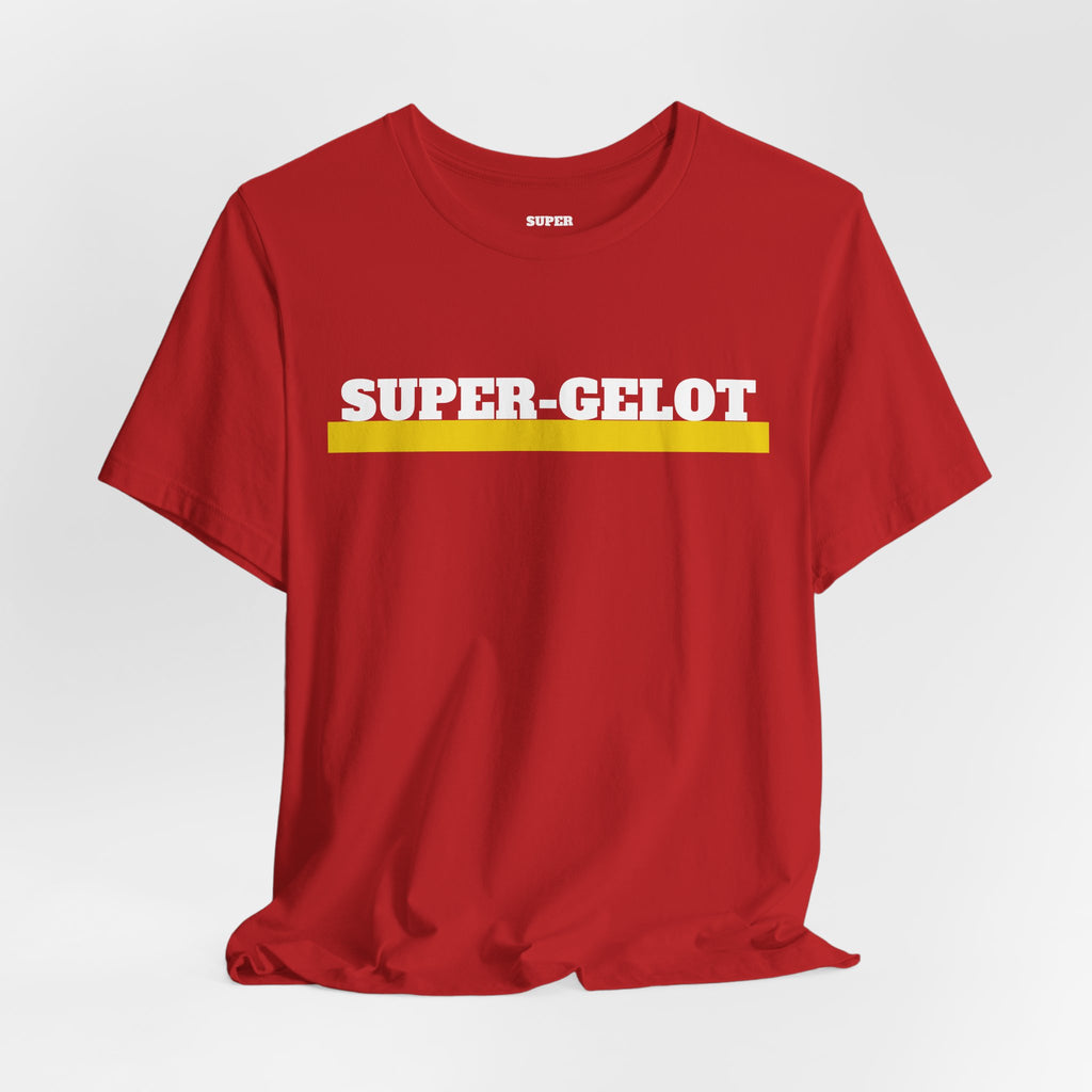 Super-Gelot T-Shirt — Retro Bold Logo Tee