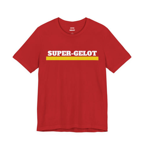 Super-Gelot T-Shirt — Retro Bold Logo Tee