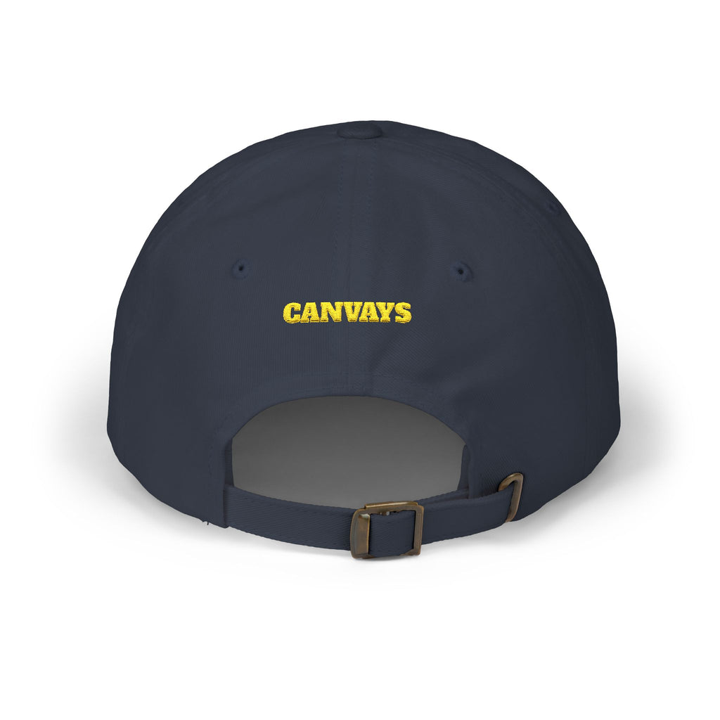 Classic Dad Cap — Graffiti “CANVAYS” Embroidered Baseball Hat