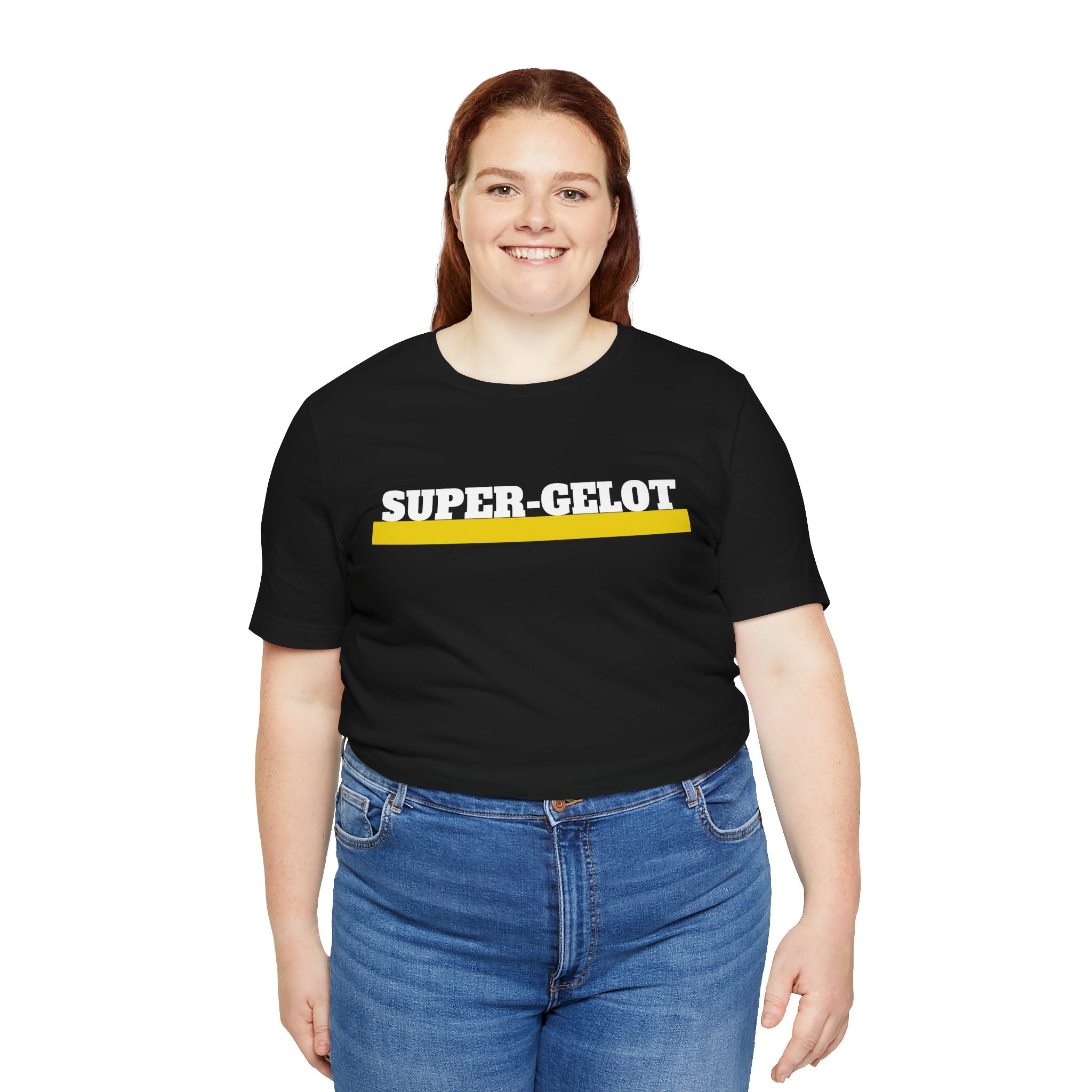 Super-Gelot T-Shirt — Retro Bold Logo Tee