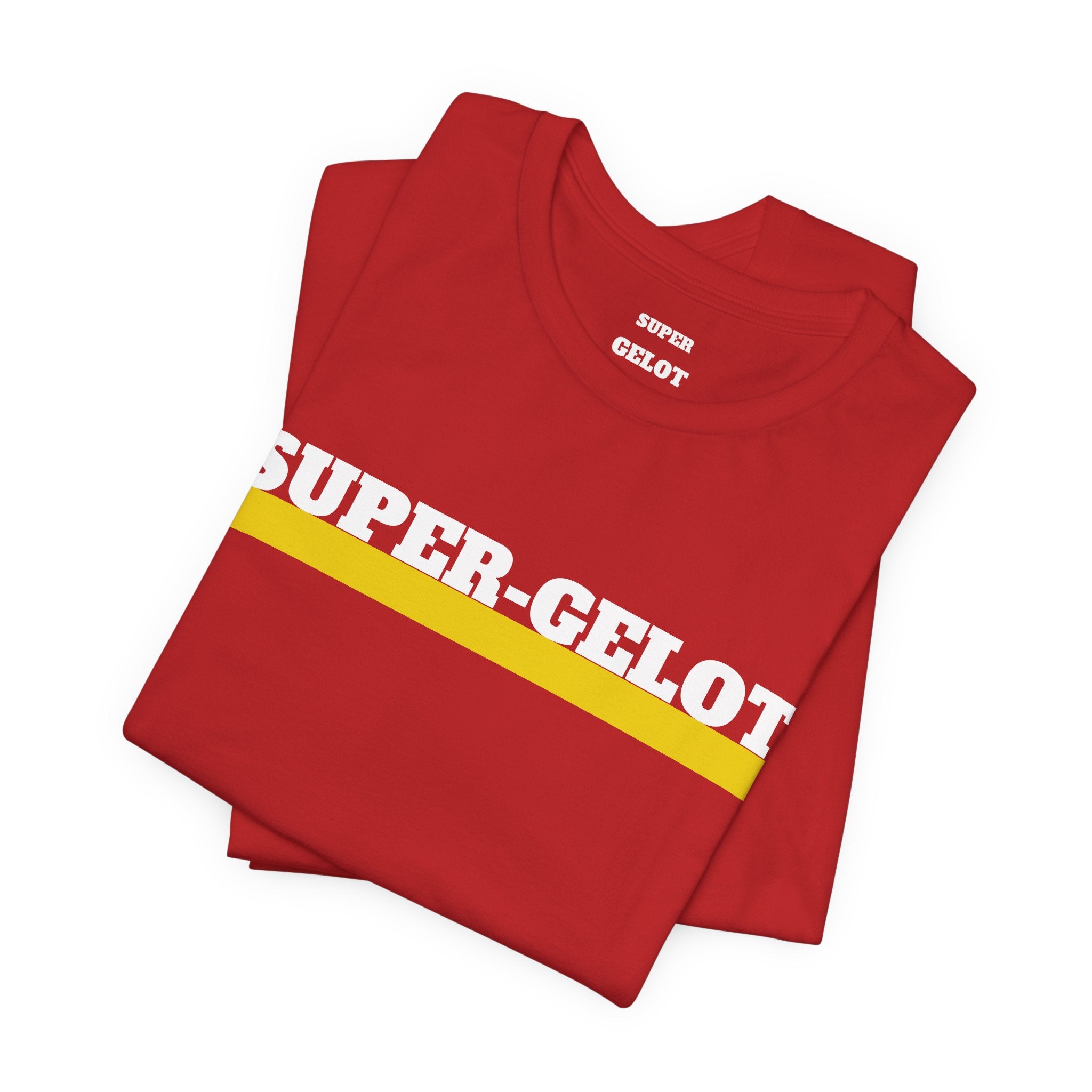 Super-Gelot T-Shirt — Retro Bold Logo Tee
