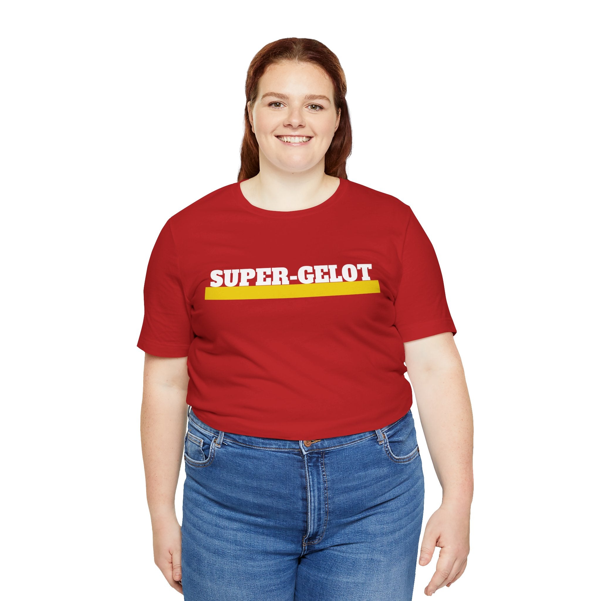 Super-Gelot T-Shirt — Retro Bold Logo Tee