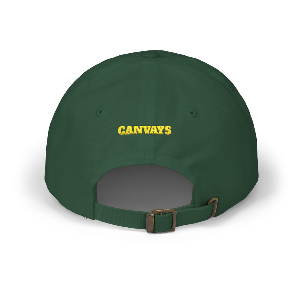 Classic Dad Cap — Graffiti “CANVAYS” Embroidered Baseball Hat