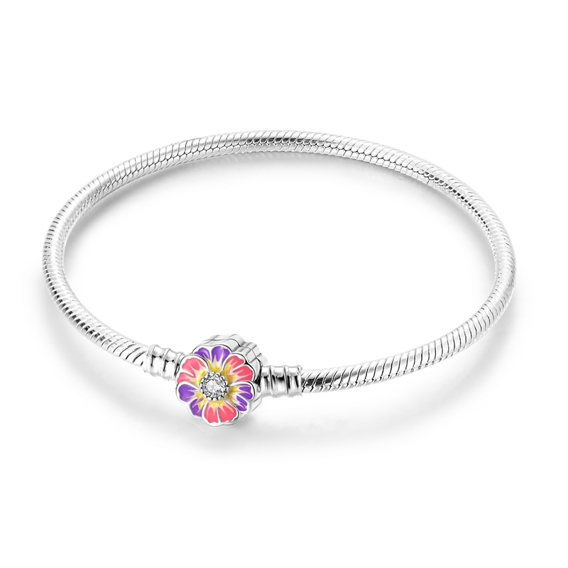17-20CM 925 Sterling Silver Original Bracelets Heart Dream Catcher Butterfly Bracelet Fit DIY Charms Beads Fashion Women Jewelry