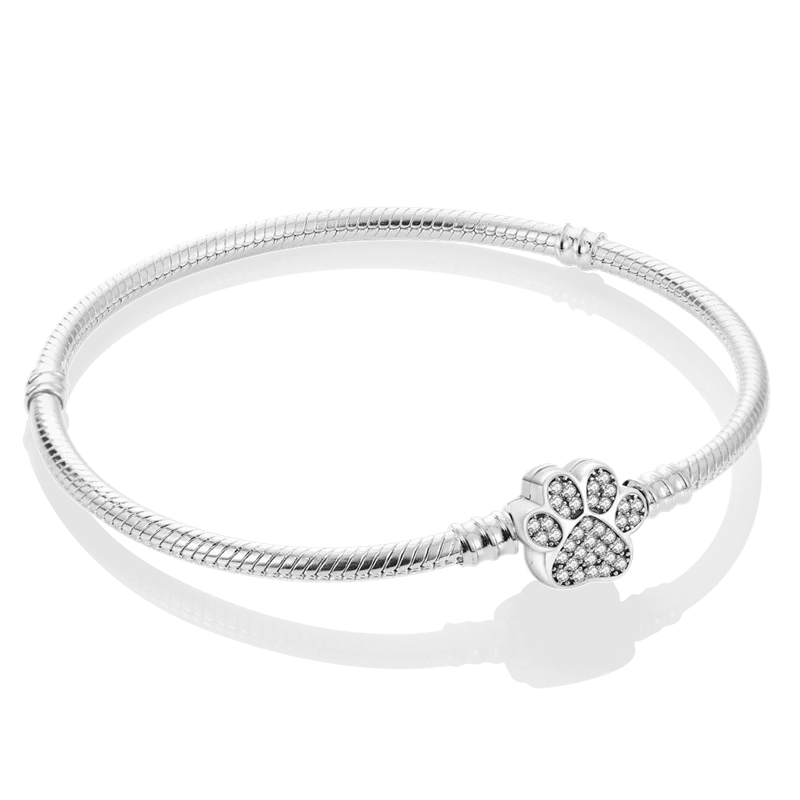 17-20CM 925 Sterling Silver Original Bracelets Heart Dream Catcher Butterfly Bracelet Fit DIY Charms Beads Fashion Women Jewelry