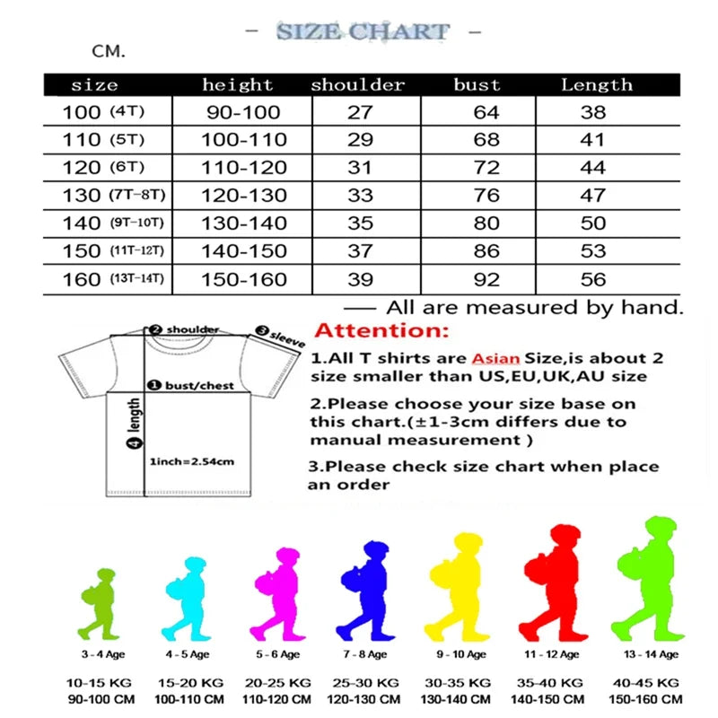 3-12Y Kids Summer Casual Letter Print 2-Piece Set Soft T-Shirt & Pants Suits for Boys & Girls