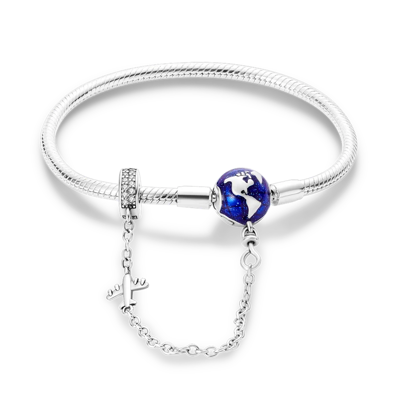 17-20CM 925 Sterling Silver Original Bracelets Heart Dream Catcher Butterfly Bracelet Fit DIY Charms Beads Fashion Women Jewelry