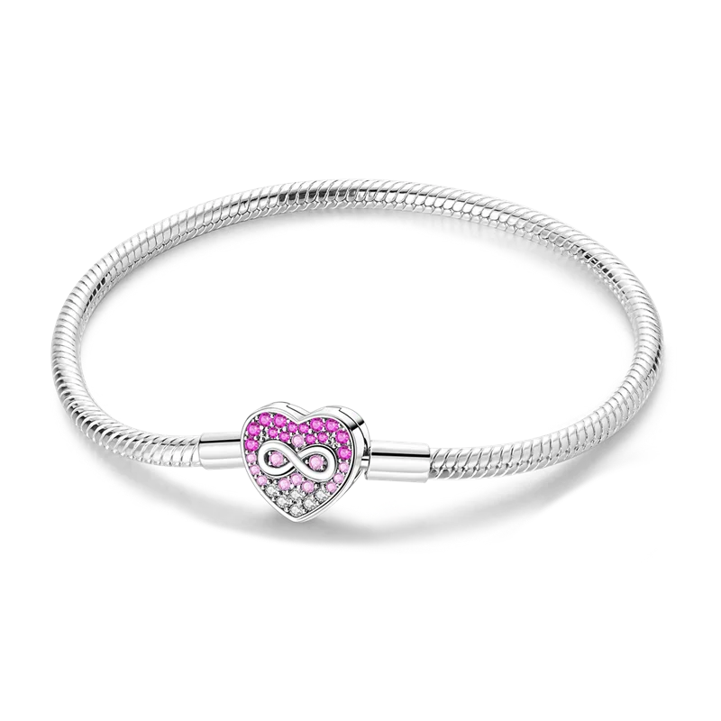 17-20CM 925 Sterling Silver Original Bracelets Heart Dream Catcher Butterfly Bracelet Fit DIY Charms Beads Fashion Women Jewelry