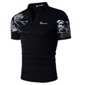 Camiseta Polo para Hombre Camisa de Golf Estampados Gráficos Cuello en V Exterior Calle Manga Corta Ropa con Estampado Moda Deportiva Streetwear de Diseñador