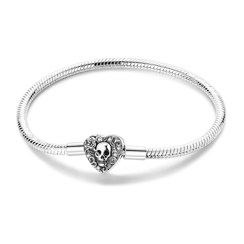 17-20CM 925 Sterling Silver Original Bracelets Heart Dream Catcher Butterfly Bracelet Fit DIY Charms Beads Fashion Women Jewelry