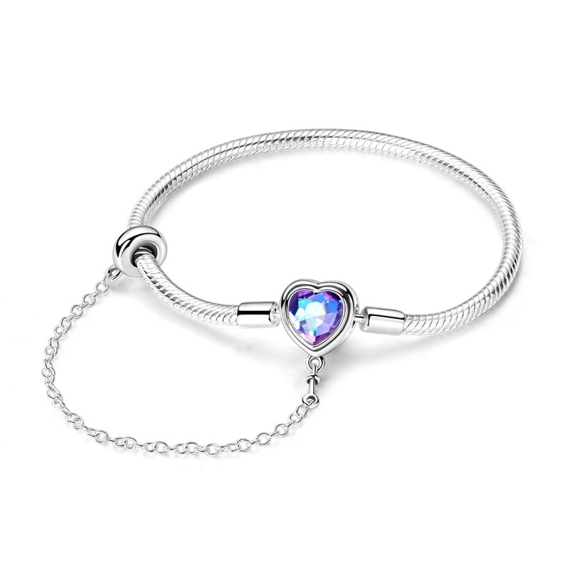 17-20CM 925 Sterling Silver Original Bracelets Heart Dream Catcher Butterfly Bracelet Fit DIY Charms Beads Fashion Women Jewelry