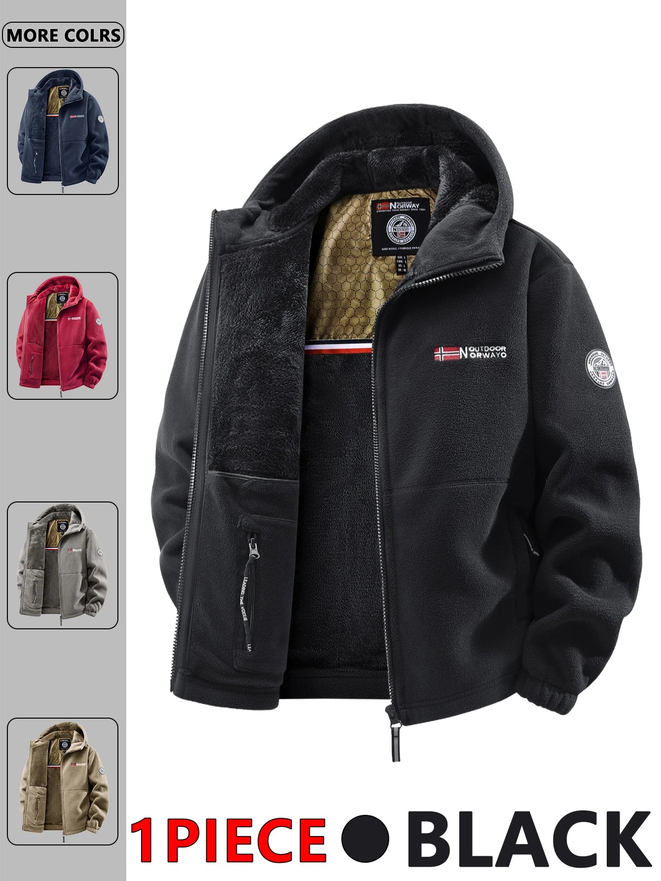 Chaqueta con capucha para hombre de otoño e invierno, adecuada para el uso diario en casa, para viajes, fiestas, desplazamientos, moda al aire libre versátil, realza el temperamento, ropa de calle, ropa para viajar.
