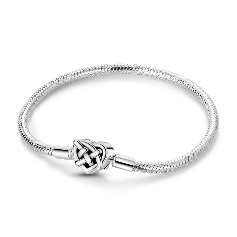 17-20CM 925 Sterling Silver Original Bracelets Heart Dream Catcher Butterfly Bracelet Fit DIY Charms Beads Fashion Women Jewelry