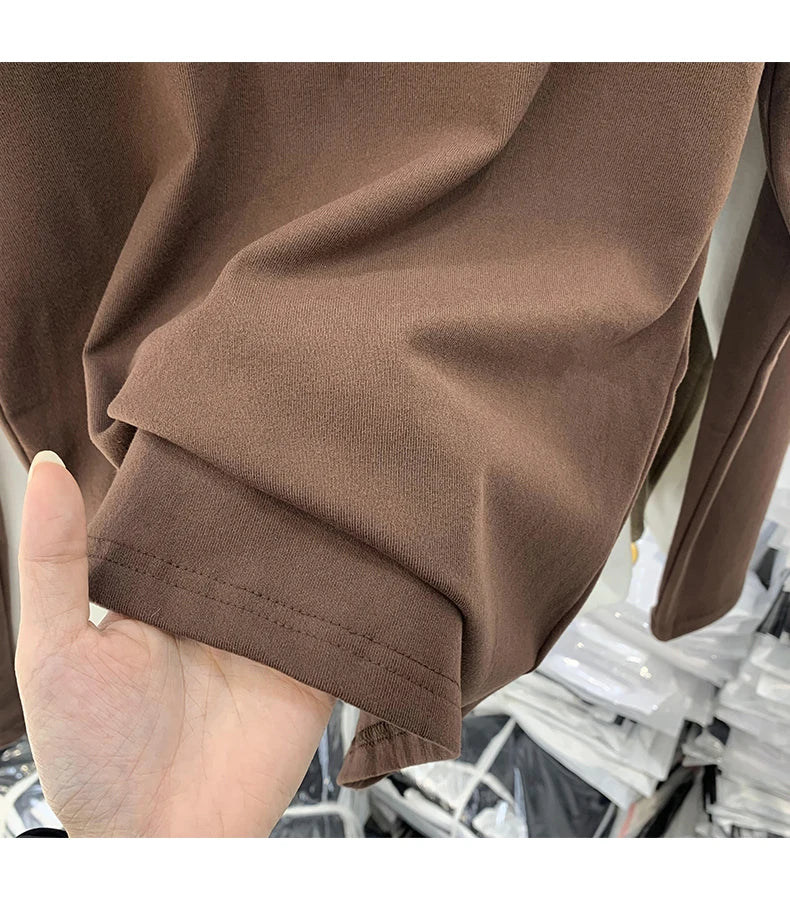 Camiseta básica de cuello redondo para mujer 2026 Otoño Invierno Nuevo Estilo Color Puro Ajuste Delicado Ropa Interior Forro Polar Grueso Manga Larga