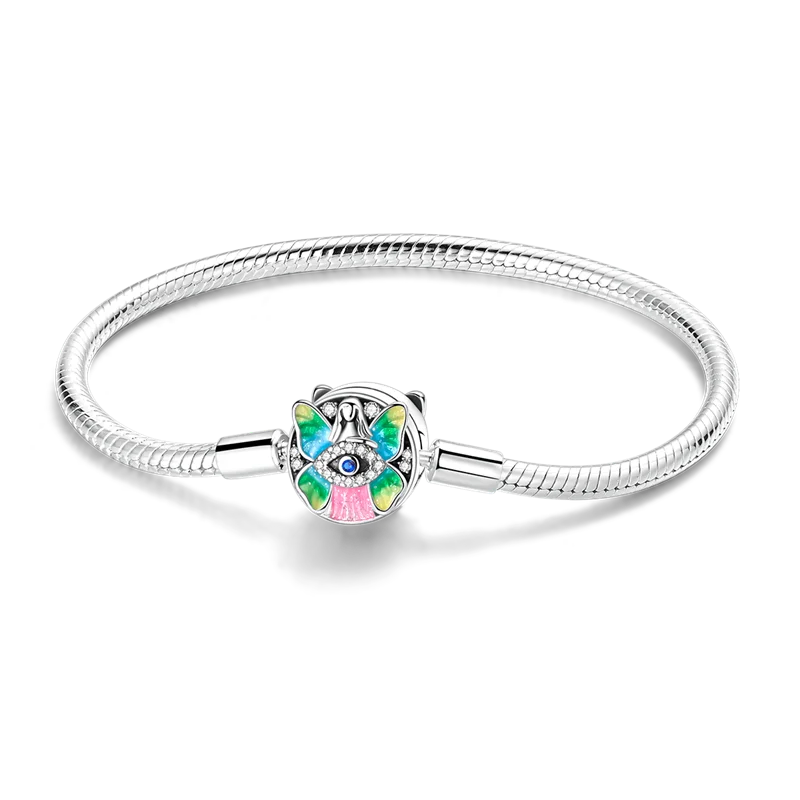 17-20CM 925 Sterling Silver Original Bracelets Heart Dream Catcher Butterfly Bracelet Fit DIY Charms Beads Fashion Women Jewelry