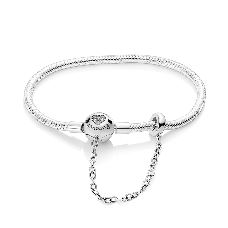 17-20CM 925 Sterling Silver Original Bracelets Heart Dream Catcher Butterfly Bracelet Fit DIY Charms Beads Fashion Women Jewelry
